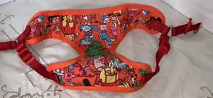 Arnés de paso Nickelodeon para perro nuevo pequeño con licencia oficial rojo - Imagen 1 de 7