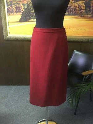 Falda vintage años 70 para mujer | Falda de lana pesada | Falda línea A | Talla XL Foto 1 de 4