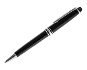 Stylo à bille Montblanc Meisterstuck métal argenté platine classique M164P neuf - Photo 1/1