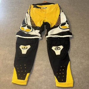 Vtg NO FEAR Pants Size 28” Motocross Dirt Bike Retro Logo MX Pastrana Project TP - Picture 1 of 15