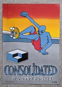 Consolidated Skateboards Jamie Lynn Screen print Lib Tech - Picture 1 of 3