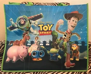 Disney Store XL Toy Story Cesta de Compras Reutilizable Bolso de Mano Comestibles Cumpleaños NUEVO - Imagen 1 de 9
