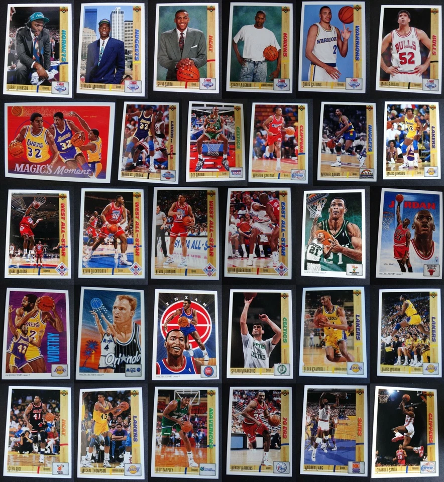 1991-92 Upper Deck Basketball Cards Set Complete Your Set You U Pick 1-250 - Image 1 of 1