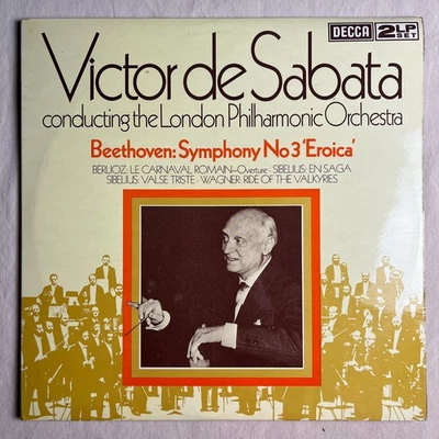 DE SABATA Conducting The London Philharmonic Orchestra 1976 Vinyl 2xLP Decca VG+ - Image 1 of 4