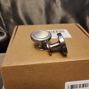 Lote de 20 perillas de cajón de gabinete Haliwu níquel cepillado plata USADAS - Imagen 1 de 6