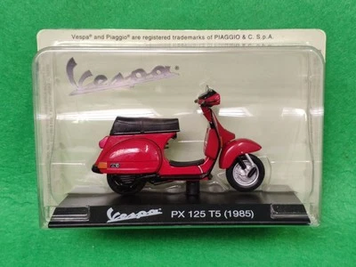 COLLEZIONE PIAGGIO VESPA MODELLINO 1:18 VINTAGE PX 125 T5 POLE POSITION no 200 P - Immagine 1 di 4