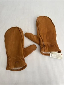 NEW Cabela's Elkskin Chopper Mitts Thinsulate Lining - Tan - Men’s XL - Picture 1 of 6