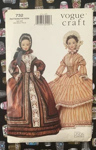 *OOP* Vogue Craft 732 Linda Carr Historical Clothes For 11 1/2 Inch Doll UC/FF - Picture 1 of 5