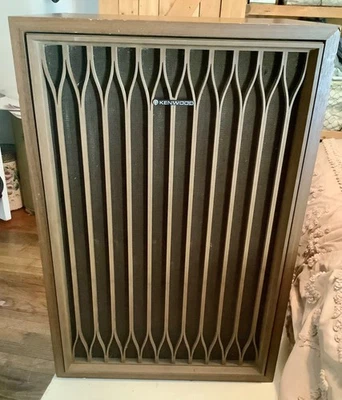 Vtg Kenwood KL-777A VERY RARE VINTAGE STEREO SPEAKER tested works - Image 1 of 4