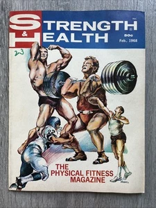 STRENGTH & HEALTH Magazine RUSSIA WEIGHTLIFTING DENNIS TINERINO FEB 1968 V 36 2 - Picture 1 of 24
