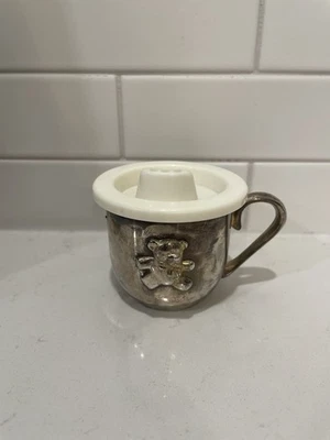 Taza para sorber enchapada en plata Towle Foto 1 de 4