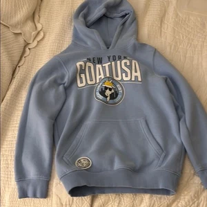 goat usa blue boys hoodie cotton size medium sweatshirt - Picture 1 of 1