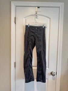 Free People Pants Women’s Gray Button Fly Size 4 Small - Picture 1 of 3