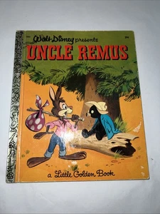 Uncle Remus Vintage Little Golden Book Walt Disney Marion Palmer 1969 20th Print - Imagen 1 de 8