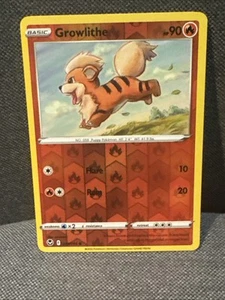 Growlithe 019/195 Swsh12: Sword & Shield - Silver Tempest Reverse Holo - Foto 1 di 10
