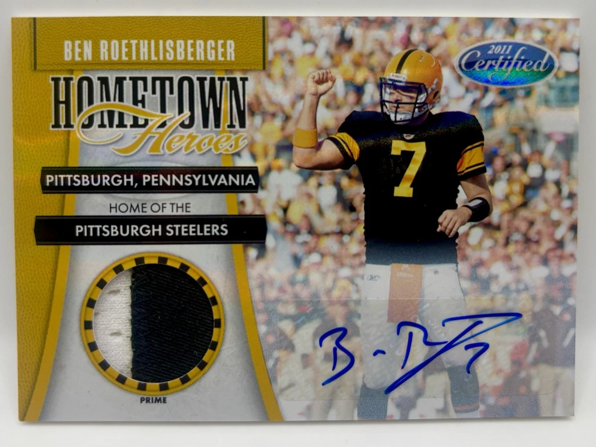 Panini Ben Roethlisberger Football Trading Card Singles for sale