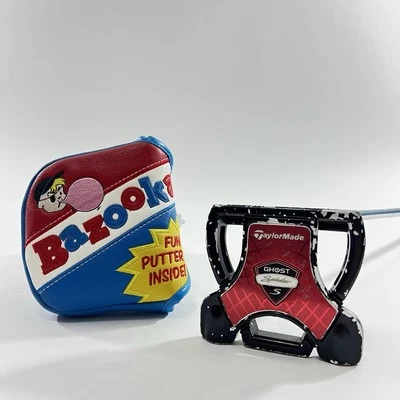 TaylorMade Ghost Spider S Putter 35" Mens LH W/ Bazooka Cover - Image 1 of 4