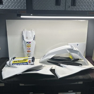 Husqvarna FC 450 2019-2022 guardabarros de plástico cubiertas placas TC 125-450 20/3 Foto 1 de 4