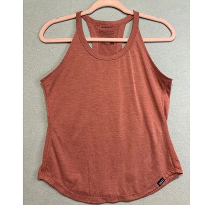 Camiseta sin mangas Patagonia Capilene Cool Trail espalda deportiva para mujer pequeña coral ligera Foto 1 de 4