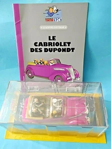 Dupondt Cabriolet KING OTTOKAR'S SCEPTRE Tintin 1/24 New in box diecast model  - Picture 1 of 4
