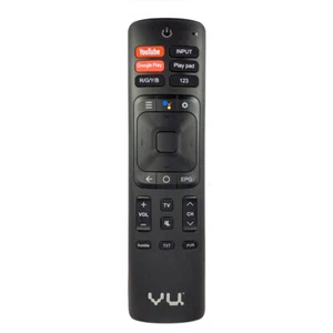 New Original ERF3F69V Remote For VU HISENSE LCD 4K UHD TV YouTube Google Play - Picture 1 of 3