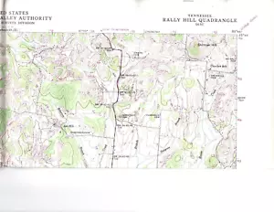 1947 (1967) Rally Hill, TN TVA/USGS Topographic Map - Picture 1 of 6