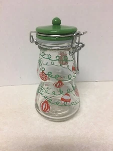 Vintage MSRF Kanister in Glasform mit Drahtkugeldeckelverschluss - Bild 1 von 4