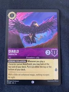 Disney Lorcana Into the Inklands Diablo Common NON-FOIL 37/204 - Picture 1 of 1