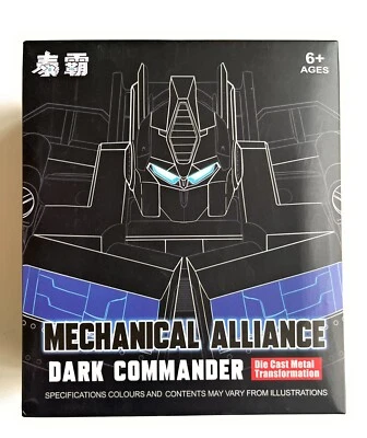 Prime Mechanical Alliance DARK COMMANDER YS-04 KO/3rd Party Figure Foto 1 de 2