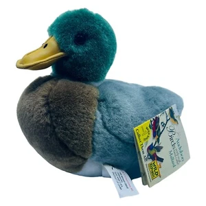Peluche de peluche Wild Republic Audubon Mallard Duck Quack Sounds Calls 2010 - Imagen 1 de 4