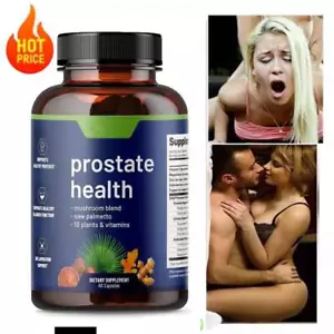 Prostate Health Capsules Natural Support for Men’s Wellness 60 Count/✲ - Picture 1 of 11
