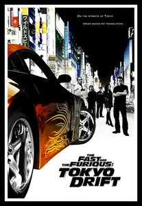 Fast And The Furious Tokyo Drift Alt Movie Poster Print & Unframed Canvas Prints - Picture 1 of 2