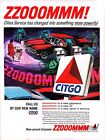 1962 Vintage Magazine Print Ad Citgo Gas Station