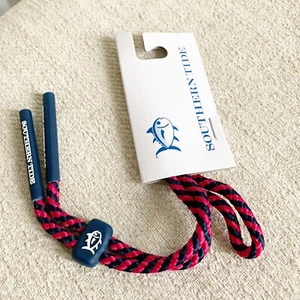 NEW Southern Tide Sunglasses Strap Sunny Savers Preppy Frat NWT Red & Navy - Picture 1 of 2