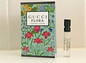 Gucci Flora Gorgeous Jasmine Women's 0.05 fl oz Eau de Parfum Sample Spray Vial - Picture 1 of 3