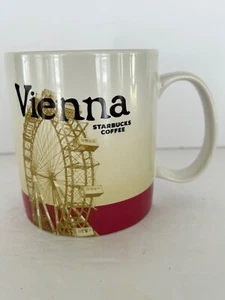 Taza Starbucks Austria Vienna Global Icon City 473 ml (16 oz) nueva con pegatinas - Imagen 1 de 5