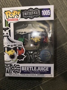 Funko Pop! Películas Beetlejuice con sombrero de carrusel #1005 exclusivo en protector - Imagen 1 de 13