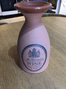 Terracotta Wine Carafe Mr Brannams 8 Inches Tall country kitchen ornament - Picture 1 of 6