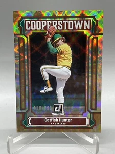 2023 Donruss Cooperstown Catfish Hunter #’d 318/999 A’s - Picture 1 of 2