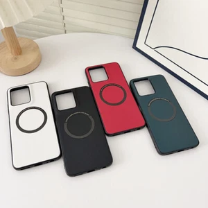For Motorola Moto G (2025), Hybrid Magnetic PU Leather Soft Bumper Case Cover - Picture 1 of 16
