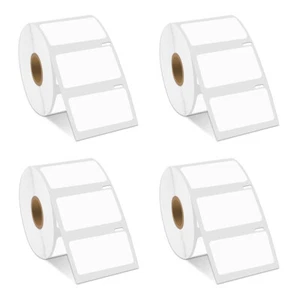4 Rolls Multipurpose Labels White Compatible for 30334 Dymo LabelWriter XL XL+ - Picture 1 of 10