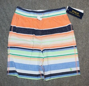 Polo Ralph Lauren Boys Striped Shorts - Size 7 - NWT - Picture 1 of 3