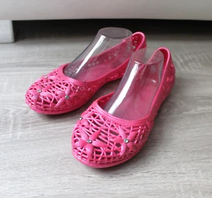 DooDogs Damen Slipper Gummi Schuhe Ballerinas mit Strasssteine ungetragen Gr. 41 - Bild 1 von 7
