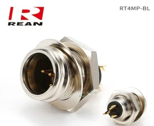 1 pieza NEUTRIK REAN mini XLR DIMINUTO enchufe masculino 4 núcleos base RT4MP-BL fiebre audio - Imagen 1 de 4