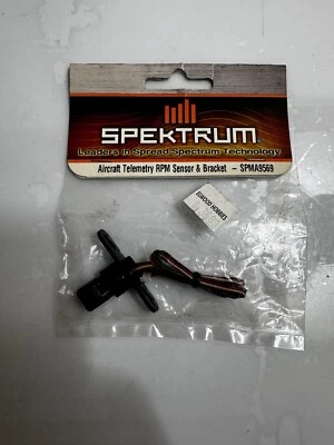 Spektrum RC Aircraft Airplane Engine Telemetry RPM Sensor And Bracket SPMA9569 - Image 1 of 3