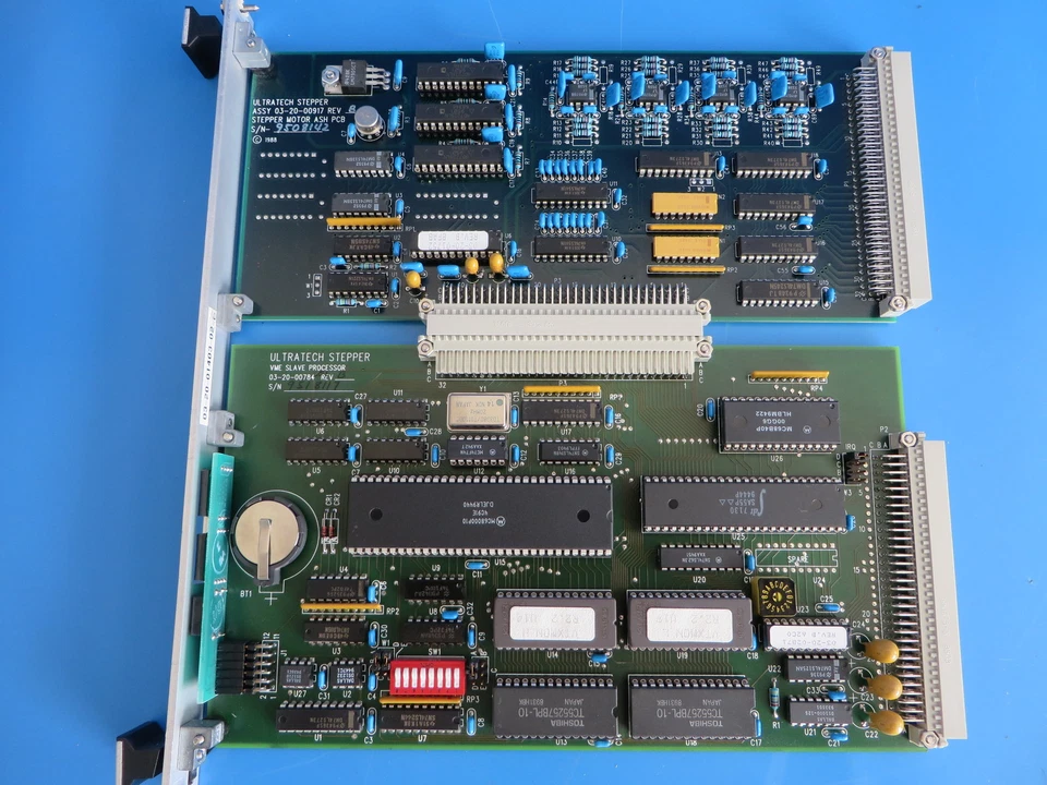 Ultratech Stepper 03-20-00917 VME Stepper ASH PCB & 03-20-00784 Slave Processor - Image 1 of 1