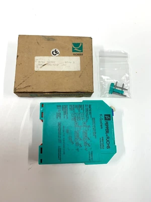 New! PEPPERL+FUCHS SWITCH MODULE KHD2-TA1/EX2 , 20302S - Image 1 of 4