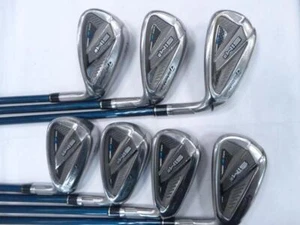 TaylorMade Right Handed Iron Set SIM 2 MAX 6-9,Pw,Aw,Sw TENSEI BLUE TM60 Flex S - Picture 1 of 12