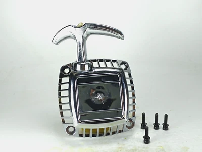 Chrome Recoil Pull Starter for HPI  Rovan KM Rofun Baja 5B 5T RC  1/5 - Image 1 of 2