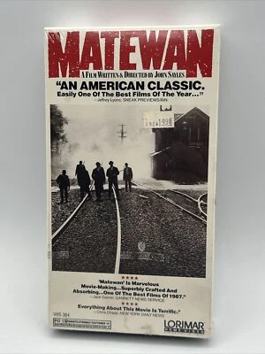 Matewan 1987 VHS James Earl Jones John Sayles WB Watermark SEALED OOP NOS - Image 1 of 4